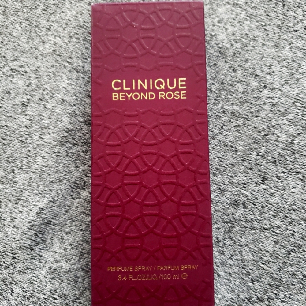 NEW 3.4 oz Clinique Beyond Rose Perfume spray